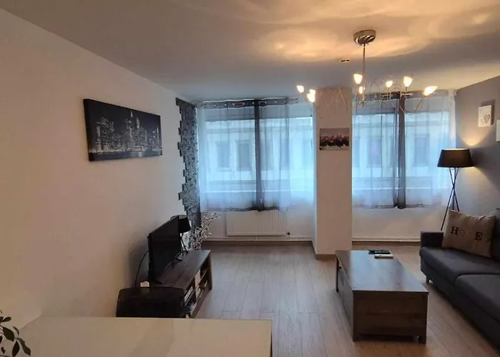 Nouveau !! Confortable Totalement Renove Avec Parking Gratuit - Hypercentre De Lägenhet *