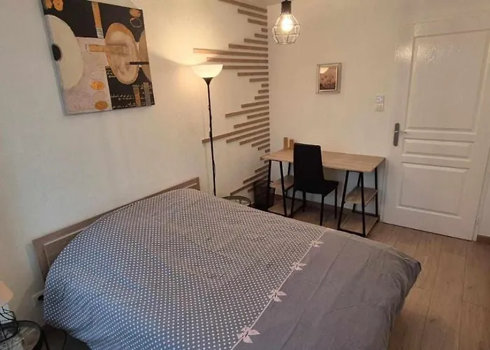 Nouveau !! Confortable Totalement Renove Avec Parking Gratuit - Hypercentre De Lägenhet